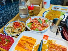 湘村黑猪五花肉双拼-么肆烤肉·中式自助·烤肉大排档(街道口季佳PAI店)