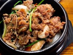 烤牛肉拌饭-包装马车·韩国料理·포장마차