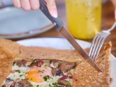 蘑菇熏肉荞麦可丽饼-RAC BAR(安福路店)