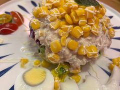 金枪鱼蔬菜沙拉-清真·艾美可餐厅(大悦汇店)