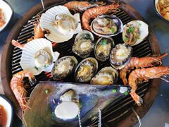 -大关领烤贝壳海鲜汤