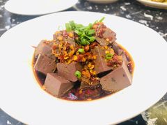 辣子蒜羊血-德泰楼餐饮(莲湖路店)