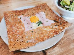 巴黎火腿鸡蛋芝士蘑菇可丽饼-RAC BAR(安福路店)