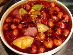 香辣虾尾-龙巢盱眙龙虾·牛蛙·烧烤宵夜(八卦岭店)