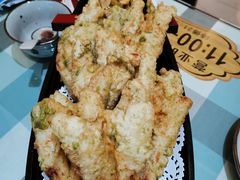 苔菜黄花鱼-君霖海鲜私房菜(春柳店)