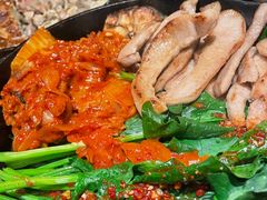 铁锅炭烤猪颈肉-INSA Korean Bistro饮鲨韩食酒馆