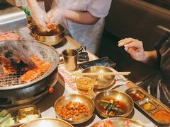 -草家酱蟹炭火烤肉店(珲春南路一店)