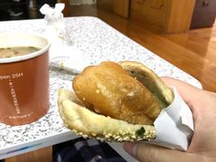 厚烧饼夹油条-早安山丘·豆浆油条(小木桥路店)