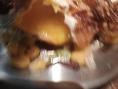 -小红车炸蛋葱油饼
