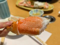 水煮螃蟹配醋-蟹道乐(道顿堀本店)