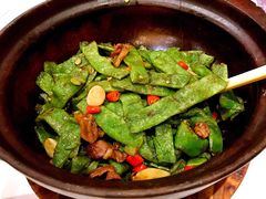 砂锅扁豆-翠清酒家(万丰路店)