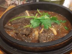 鹅肝黑豆腐-金穗园·砂锅粥.醉鸡煲火锅(长寿路店)