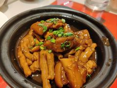 猪蹄凤爪煲-恭喜上堓砂锅焗·海鲜大排档(闵行龙湖店)