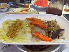 捞汁时蔬-渔家风味·鲅鱼水饺·央视展播·海鲜天津菜(开发区店)