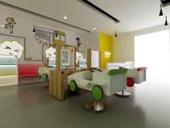 -爆米花儿童美发乐园(红博中央公园店)