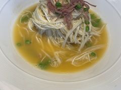 蜜豆云腿茭白-北京饭店谭家菜