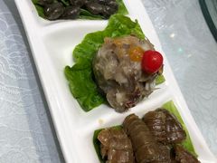 皮皮虾蟹糊黄泥螺三拼-金米箩大酒店(五角场店)
