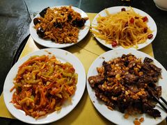 鱼香鸡丝-清真宏玉祥黄门脸餐厅(华荫东里店)
