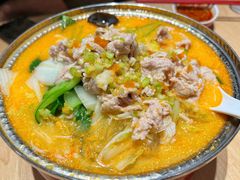 瘦肉片凯里鲜蔬锅-喜家德虾仁水饺(东方宝泰店)