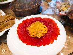 红酒雪梨藕-亿百顺红焖羊排小馆(总店)