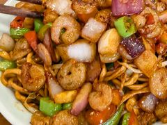 爆炒虾仁面-兰溪十八浇(天一店)