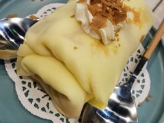 日式鲜奶油芒果可丽饼-李大牛和刘大力手作甜品(凯德店)