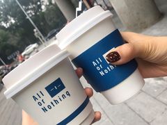 燕麦拿铁-AllorNothing横竖横咖啡(天虹店)