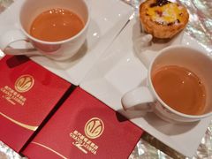 奶茶配蛋挞-8餐厅(新葡京酒店)