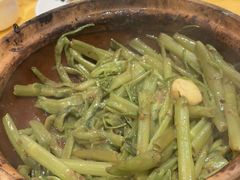 澳门虾酱啫通菜梗-天宝食坊·啫啫煲大排档(西华路店)