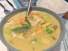 中部绿咖喱鸡肉-帕蓝·暹罗料理(曲阳店)