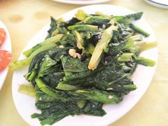豆豉炒油麦菜-秋姐美食店(旅游大道店)