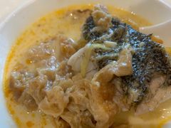 豆浆笋壳鱼-上海皇廷花园酒店·御宴中餐厅