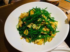 沙葱炒鹅蛋-相约·羊村小馆非遗手抓肉(七一酱园店)