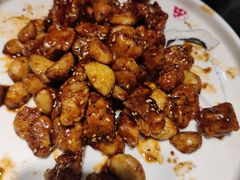 金蒜牛肉粒-惠宾饭庄(中山路店)