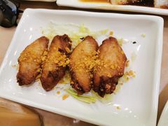 蒜香南乳炸鸡翼-盛记粥面(佐敦店)