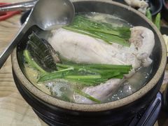 -梨花参鸡汤