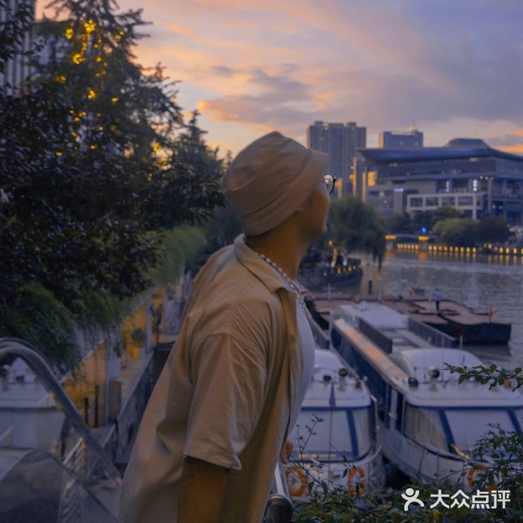 有晚霞的“武林门码头”🌄真的媲美欧洲的温柔