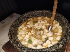 石锅鸡汤豆腐-绿茶餐厅(乐峰广场店)