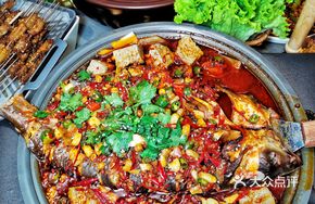 Stewed Tofu and Grilled Fish