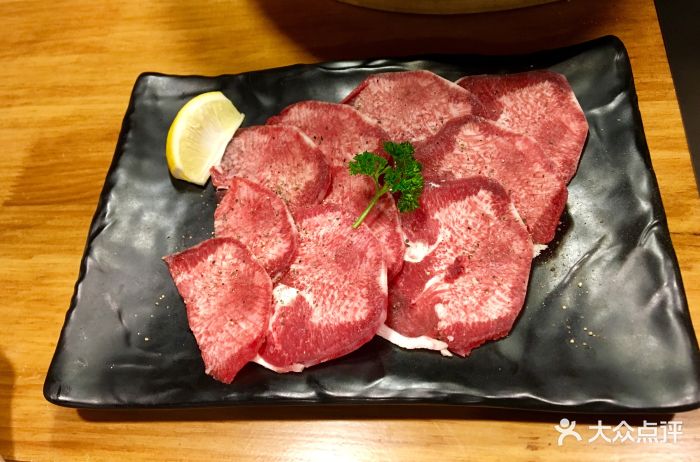 好牛烧肉一丁盐烧薄切牛舌图片 - 第1张