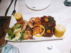 切牛胸肉拼盘-Gray Whale 灰鲸餐厅(北美N1店)
