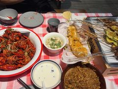 -在老街·淮安大排档·甜麻干煸龙虾·烧烤(河下古镇店)