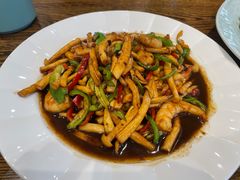 XO白玉菇虾仁-隐食餐厅(金水湾公馆店)