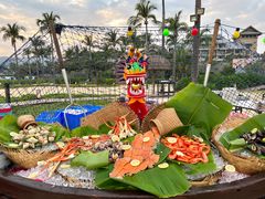 -亚龙湾希尔顿自助餐厅·海鲜·烧烤·沙滩BBQ·现场乐队