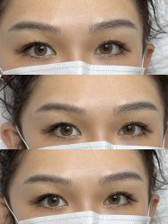 点击看大图 -杨益美学·野生眉半永久纹眉发际线