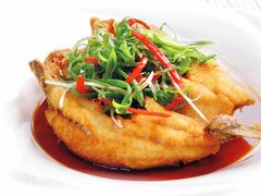 油浸鲈鱼-永記粤菜·五指毛桃花雕鸡煲(九亭店)