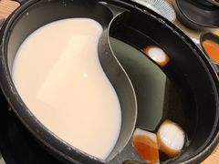 寿喜豆乳鸳鸯锅-伊豆野菜村(大族广场店)