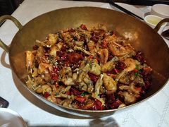 香辣麻虾拼田鸡-天成川菜馆(华乐店)