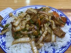 回锅肉盖浇饭-蔡阿水羊肉店