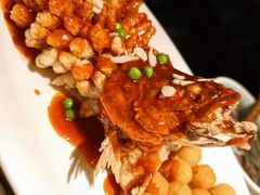 松鼠桂鱼-吴越荣记苏州菜·松鼠桂鱼 100% 活鱼现做(月光码头店)